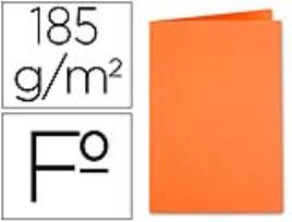 Classificador em Cartolina de 180gs, Folio, Laranja Intenso