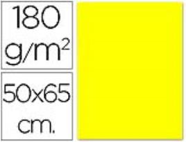 Cartolina 180 Gr 50X65 cm, Amarelo Limao