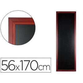 Quadro Preto Mural De Madeira 56x170Cm