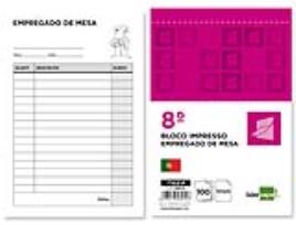 Bloco Empregado de Mesa Simples 105X155 mm