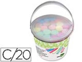 Giz p/ Chao Cores Sortidas Caixa 20 Unidades