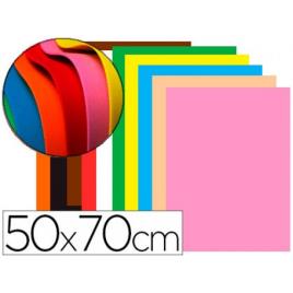 Folha Borracha Eva (esponja) 50X70cm 1,5mm 10 Cores Sortidas