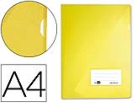 Bolsa Dossier Din A4 Polipropileno Transparente 921-A - Amarelo