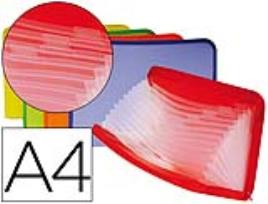Pasta  Classificador c/ Fole Polipr.o Din A4 13 Departamentos (12 Unidades)