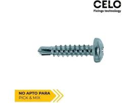 Caixa 250Un Ponta Broca Cabeça de Queijo Philips CELO Din.Ref 7504N 5,5X50 Zinc