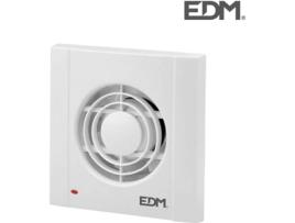 Exaustor de Ar EDM 13W 120M3 Salida Ø75 Mm