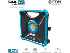 FOCO PROJETOR LED 20W 1.800 LUMENS 20V (SEM BATERIA E CARREGADOR)  BATTERY SERIES EDM