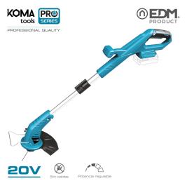 RECORTA-BORDES 20V (SEM BATERIA NEM CARGADOR) KOMA TOOLS PRO SERIES BATTERY EDM