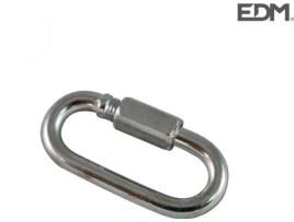 Mosquetão com Segurança Zinc  4Mm