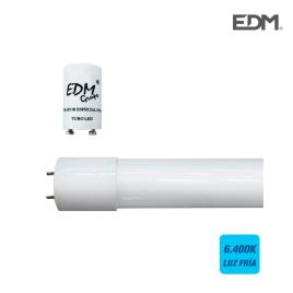 TUBO LED T8 9W 800 Lm 6500K LUZ FRIA (EQ.18W) 