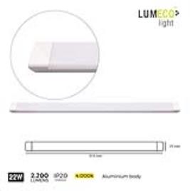 ARMADURA LED 22W 2200 LUMEN 4.000K 60CM LUMECO