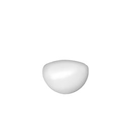 SOBRESSELENTE VIDRO PARA MODELOS 33800 33801 (Ø INTERIOR 8 cm X Ø EXTERIOR 18 cm)