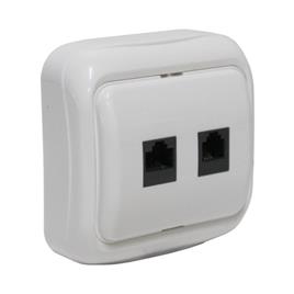 TOMADA TELEFONE/ADSL DE PAREDE SERIE 