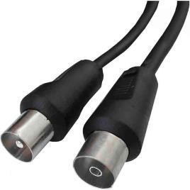 PROLONGADOR TV/VIDEO 9,5MM 5M EMB. PRETO