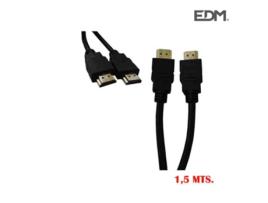 CONEXÃO HDMI ALTA VELOCIDADE 1.4 MACHO MACHO 1,5M