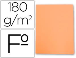 Classificador  de Cartolina Folio Laranja Pastel 180 g/m2