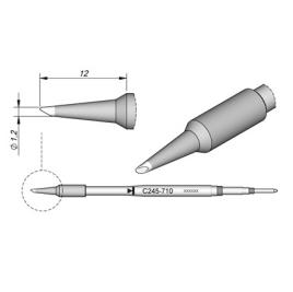 Ponta Longa 1.2mm Para T245 Jbc
