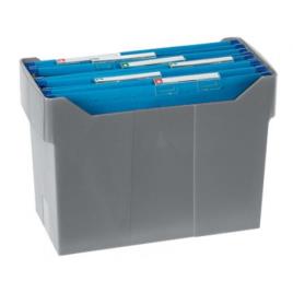 Suporte para Capas de Arquivo Suspenso Cinza
