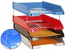 Vareta  Elevadora Metalica p/ Bandejas de SecretáRia Ref. 715 Fm 50 mm Embalagem de 4 Un