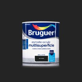 ESM. ACRYLIC MULTISP. BRILHANTE CINZENTO MEDIO 0,750L 5057524 BRUGUER