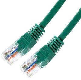 CABO VERMELHO LATIGUILLO RJ45 CAT.6 UTP AWG24,1M VERDE NANOCABLE