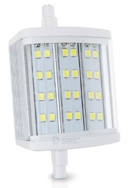 Lampada LED SMD R7s 78mm 220V 4W 6000K 120º 360Lm - 