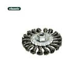 ESCOVA PLANA AÇO RETORCIDO COM ROSCA 14MM  FHR115