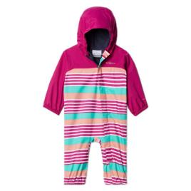 Traje Critter Jitters™ Ii Rain 3-6 Months Wild Fuchsia Milo Stripe / Wild Fuchsia