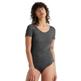 Icebreaker Camisola Interior Manga Curta Siren S Gritstone Heather