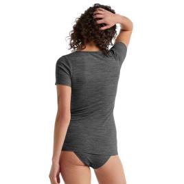 Icebreaker Camisola Interior Manga Curta Siren S Gritstone Heather