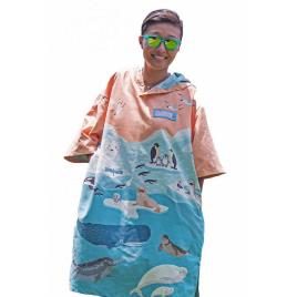 Poncho Artic One Size Multicolour