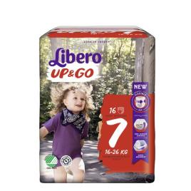 Libero Up & Go T7 Fraldas 16-26Kg 16unid.