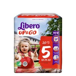 Libero Up & Go T5 Fraldas 10-14Kg 20unid.