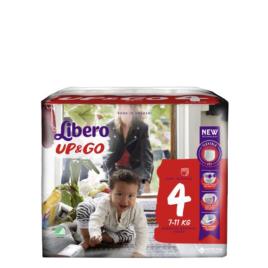 Libero Up & Go T4 Fraldas 7-11Kg 22unid.