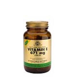 Vitamina E 671mg (1000 UI) 50 cápsulas moles
