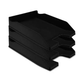 Tabuleiros  secretária plásticos opacos Cores: Preto