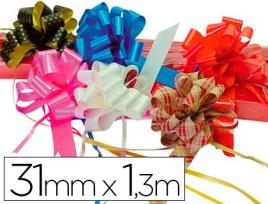 Fitas para laços mágicos coloridos Cor: Vermelho