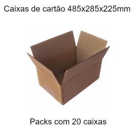 Caixas de cartão 485x285x225mm