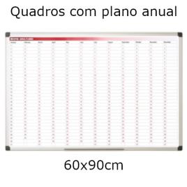 Quadros planning anual 60x90cm