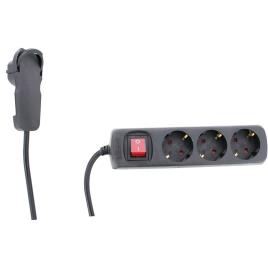 Rev Power Strip 3 Fold 5 M Switch One Size Black