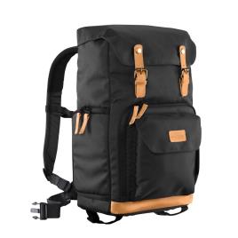 Mantona Mochila Luis Retro One Size Black