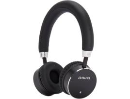 Auscultadores Bluetooth AIWA HSTBTN-800BK (On Ear - Preto)