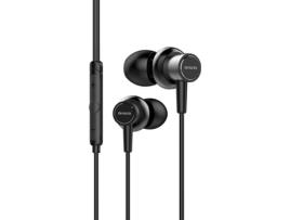 Auriculares Com Fio AIWA Estm-500Bk Hi-Res (In Ear - Preto)