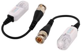 Extensor BNC via Cabo UTP (Optimizado para HDTVI / HDCVI / AHD)