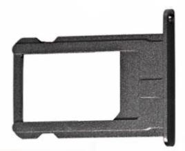 Gaveta para cartão Nano SIM Iphone 6/6S/6 Plus Cinzenta