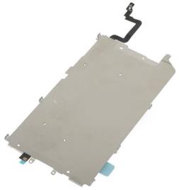 Placa Metalica Suporte Lcd + Cabo Flex Botão Home