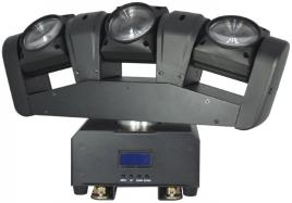 Moving Head (3 Cabeças) BEAM RGBW 36W LED DMX - ACOUSTIC CONTROL
