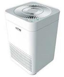 Purificador Serie Dust Cube 38W c/ Luz UV e Sensor de Particulas (Branco) - HTW