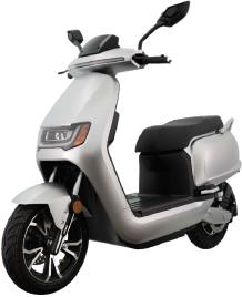 Scooter Elétrica (Matriculável) Robo S 125E 3000W / 40AH (Branco) - 