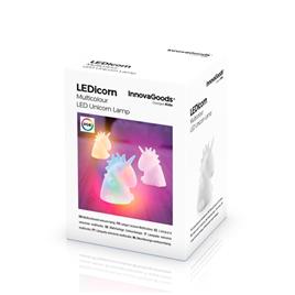 Candeeiro Unicórnio Multicolor LEDicorn 